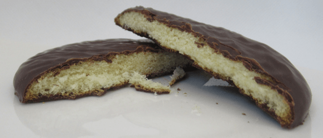 「チョコケーキ」の切断面 「チョコケーキ」の切断面