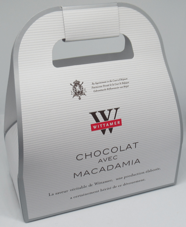マカダミア・ショコラのパッケージ マカダミア・ショコラのパッケージ