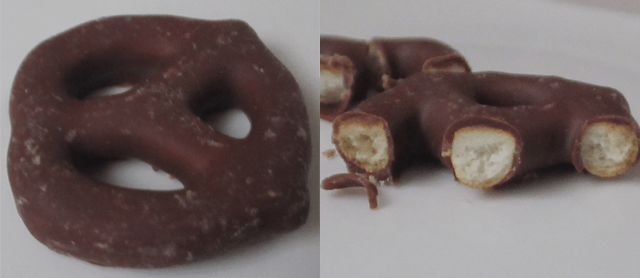 「プレッツェルショコラ」の切断面
