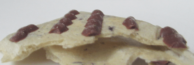 「チョコQ助」の切断面