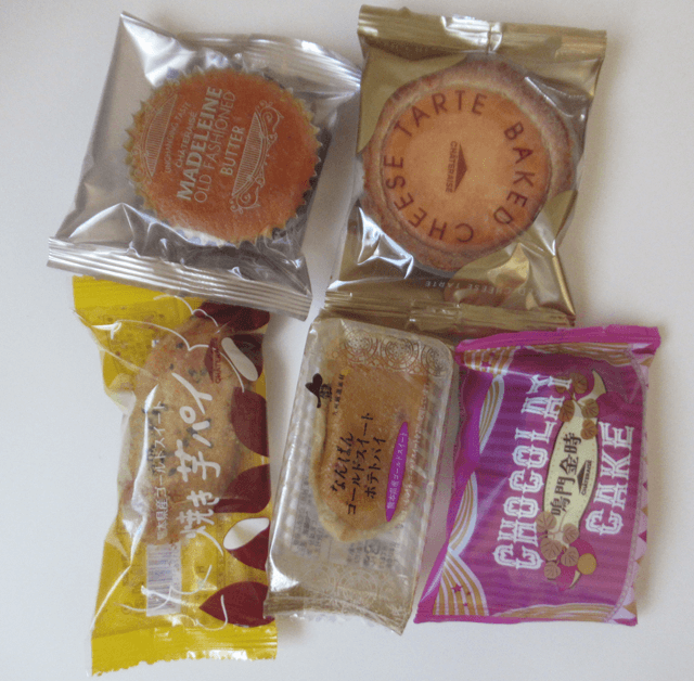 「おいもスイーツバッグ」の詰め合わせ内容