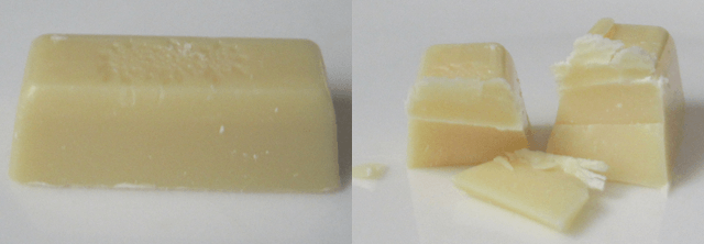 ホワイトの切断面